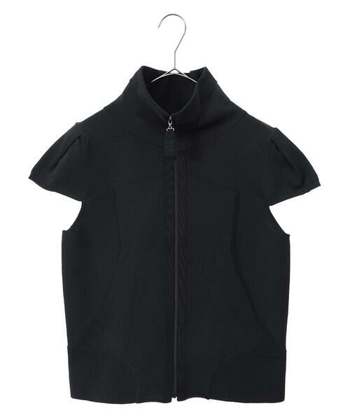 Maison de CINQ / メゾン ドゥ サンク ベスト | 【小さいサイズ】キャップスリーブニットジレ | 詳細17