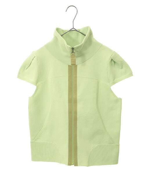 Maison de CINQ / メゾン ドゥ サンク ベスト | 【小さいサイズ】キャップスリーブニットジレ | 詳細18