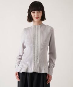 Maison de CINQ / メゾン ドゥ サンク ニット・セーター | 【小さいサイズ】ピコテープジョイントニットプルオーバー