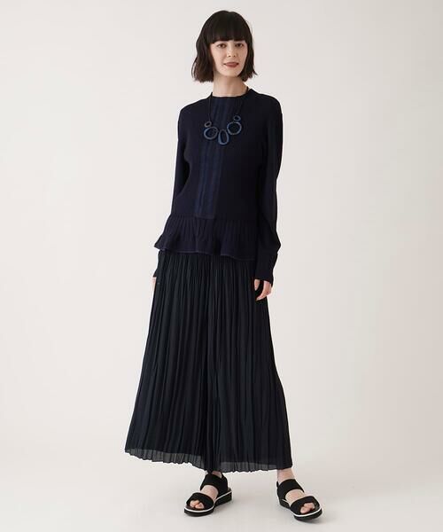 Maison de CINQ / メゾン ドゥ サンク ニット・セーター | 【小さいサイズ】ピコテープジョイントニットプルオーバー | 詳細18