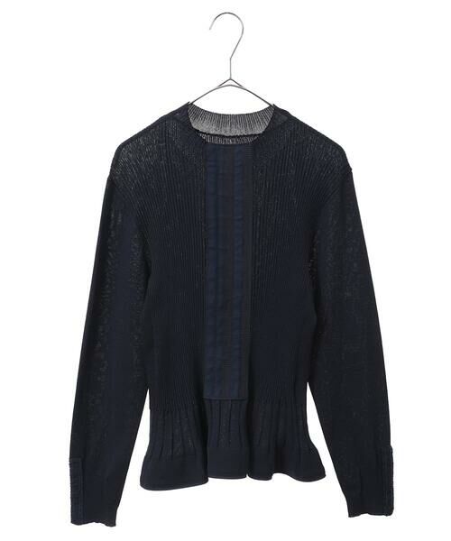 Maison de CINQ / メゾン ドゥ サンク ニット・セーター | 【小さいサイズ】ピコテープジョイントニットプルオーバー | 詳細20