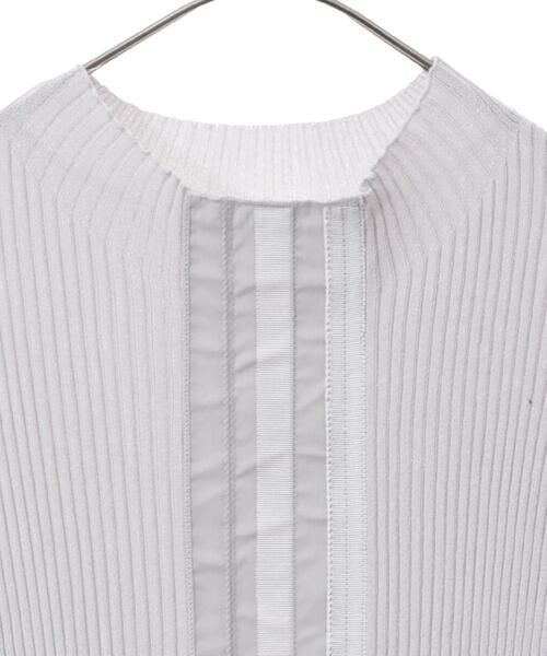 Maison de CINQ / メゾン ドゥ サンク ニット・セーター | 【小さいサイズ】ピコテープジョイントニットプルオーバー | 詳細23