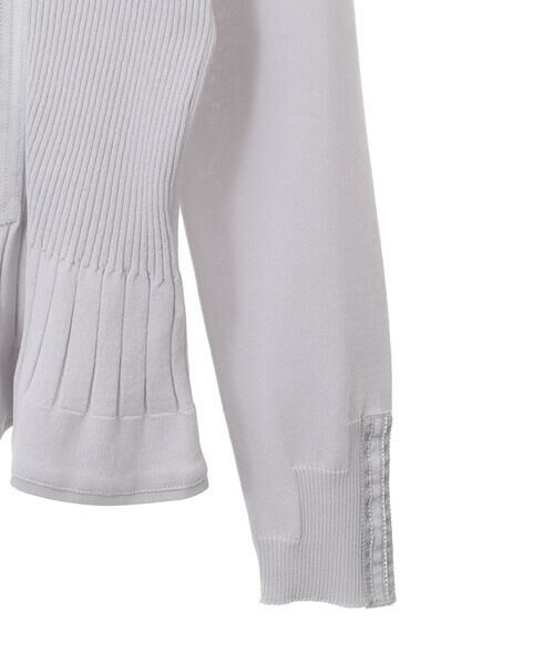 Maison de CINQ / メゾン ドゥ サンク ニット・セーター | 【小さいサイズ】ピコテープジョイントニットプルオーバー | 詳細24