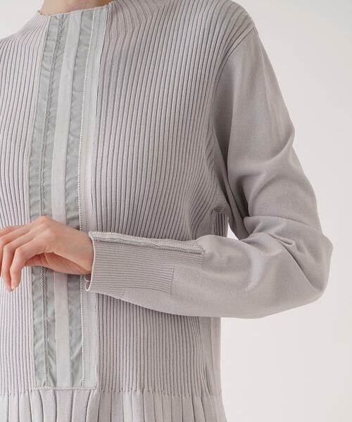 Maison de CINQ / メゾン ドゥ サンク ニット・セーター | 【小さいサイズ】ピコテープジョイントニットプルオーバー | 詳細7