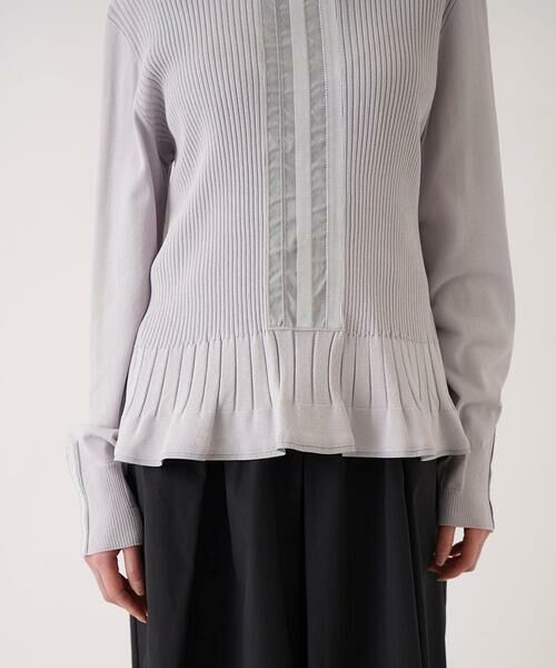 Maison de CINQ / メゾン ドゥ サンク ニット・セーター | 【小さいサイズ】ピコテープジョイントニットプルオーバー | 詳細8