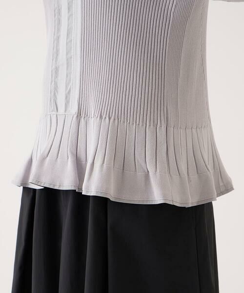 Maison de CINQ / メゾン ドゥ サンク ニット・セーター | 【小さいサイズ】ピコテープジョイントニットプルオーバー | 詳細9