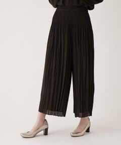 Maison de CINQ / メゾン ドゥ サンク その他パンツ | 【小さいサイズ】ジョーゼットプリーツワイドパンツ