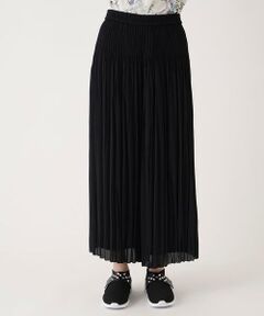 Maison de CINQ / メゾン ドゥ サンク その他パンツ | 【小さいサイズ】ジョーゼットプリーツワイドパンツ