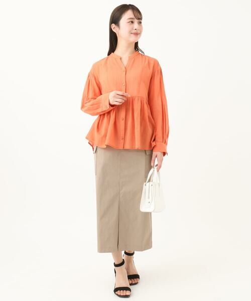Maison de CINQ / メゾン ドゥ サンク シャツ・ブラウス | 【小さいサイズ】コットンシフォンブラウス/洗える | 詳細16