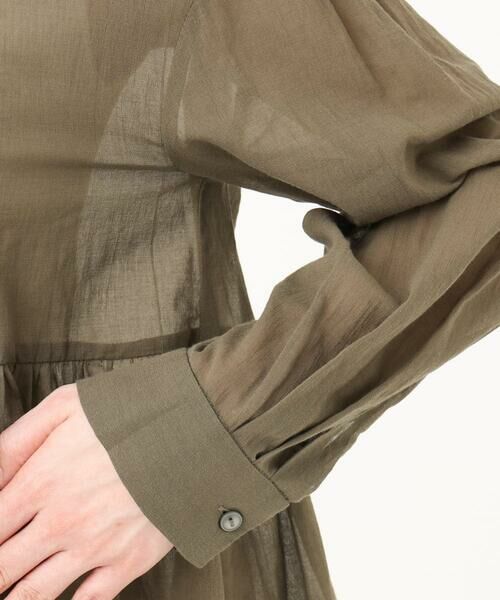 Maison de CINQ / メゾン ドゥ サンク シャツ・ブラウス | 【小さいサイズ】コットンシフォンブラウス/洗える | 詳細2