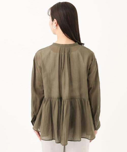 Maison de CINQ / メゾン ドゥ サンク シャツ・ブラウス | 【小さいサイズ】コットンシフォンブラウス/洗える | 詳細25