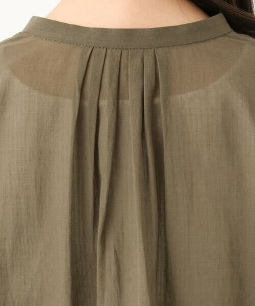 Maison de CINQ / メゾン ドゥ サンク シャツ・ブラウス | 【小さいサイズ】コットンシフォンブラウス/洗える | 詳細26
