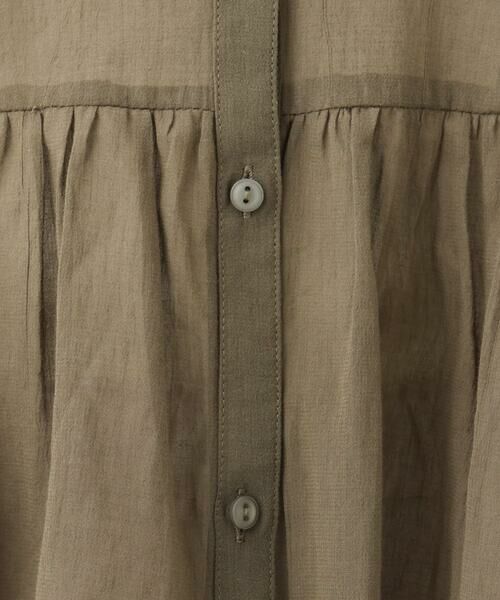 Maison de CINQ / メゾン ドゥ サンク シャツ・ブラウス | 【小さいサイズ】コットンシフォンブラウス/洗える | 詳細4