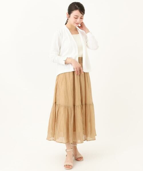 Maison de CINQ / メゾン ドゥ サンク カーディガン・ボレロ | 【小さいサイズ】ショート丈カーディガン/接触冷感/UVカット/洗える | 詳細14