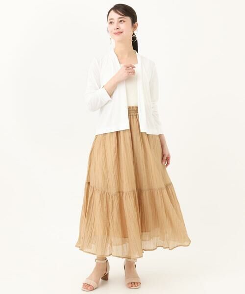 Maison de CINQ / メゾン ドゥ サンク カーディガン・ボレロ | 【小さいサイズ】ショート丈カーディガン/接触冷感/UVカット/洗える | 詳細15