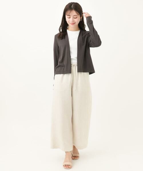 Maison de CINQ / メゾン ドゥ サンク カーディガン・ボレロ | 【小さいサイズ】ショート丈カーディガン/接触冷感/UVカット/洗える | 詳細18