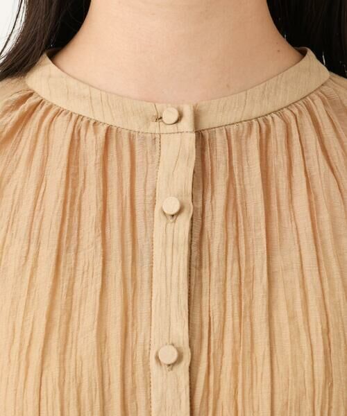 Maison de CINQ / メゾン ドゥ サンク ロング・マキシ丈ワンピース | 【小さいサイズ】ソフト楊柳ティアードワンピース/洗える | 詳細20