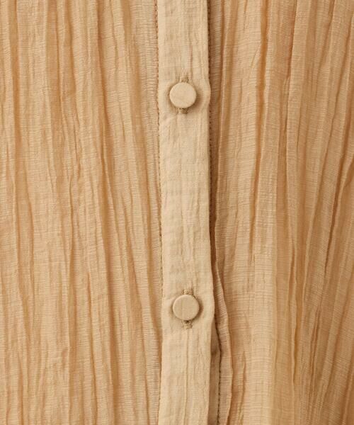 Maison de CINQ / メゾン ドゥ サンク ロング・マキシ丈ワンピース | 【小さいサイズ】ソフト楊柳ティアードワンピース/洗える | 詳細24