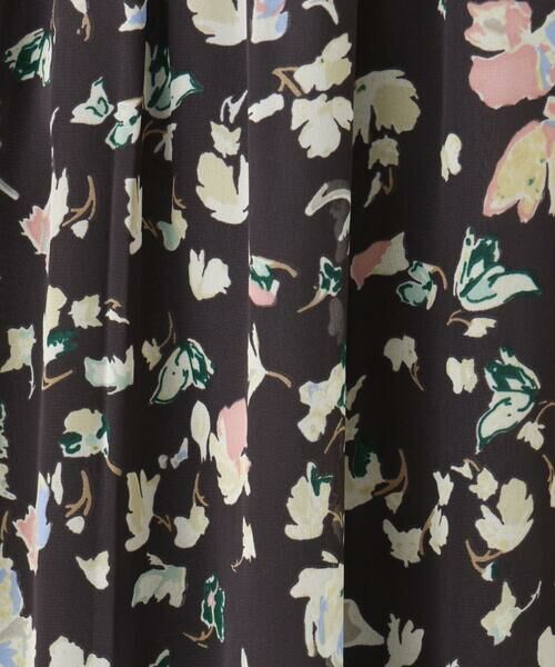 Maison de CINQ / メゾン ドゥ サンク ロング・マキシ丈スカート | 【小さいサイズ】花柄シフォンスカート/丈の長さが選べる/洗える/セットアップ対応 | 詳細16