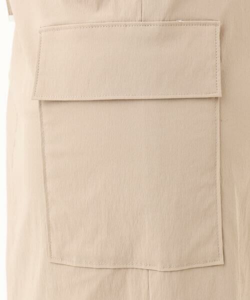 Maison de CINQ / メゾン ドゥ サンク ロング・マキシ丈スカート | 【小さいサイズ】ドライタッチカーゴデザインスカート/撥水/洗濯機で洗える | 詳細10