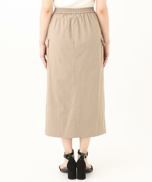Maison de CINQ / メゾン ドゥ サンク ロング・マキシ丈スカート | 【小さいサイズ】ドライタッチカーゴデザインスカート/撥水/洗濯機で洗える | 詳細5