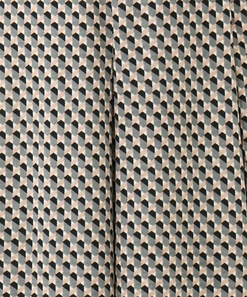 Maison de CINQ / メゾン ドゥ サンク ロング・マキシ丈スカート | 【小さいサイズ】幾何柄ジャージータックスカート/洗える/セットアップ対応 | 詳細9