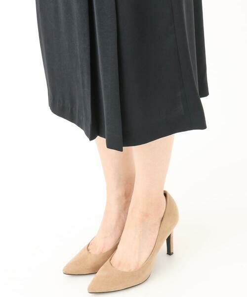 Maison de CINQ / メゾン ドゥ サンク ロング・マキシ丈スカート | 【小さいサイズ】ベルト付きタックプリーツスカート/洗える | 詳細10