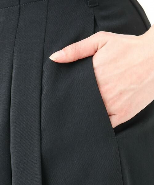 Maison de CINQ / メゾン ドゥ サンク ロング・マキシ丈スカート | 【小さいサイズ】ベルト付きタックプリーツスカート/洗える | 詳細9