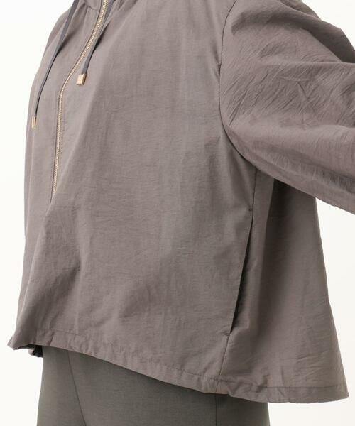 Maison de CINQ / メゾン ドゥ サンク その他アウター | 【小さいサイズ】フーデットライトブルゾン/洗える | 詳細13