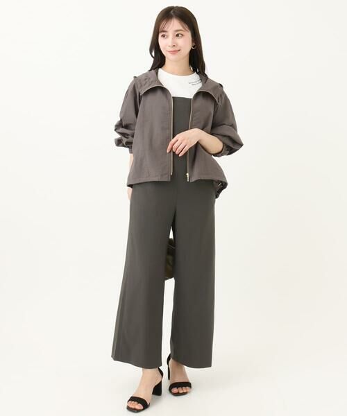 Maison de CINQ / メゾン ドゥ サンク その他アウター | 【小さいサイズ】フーデットライトブルゾン/洗える | 詳細22