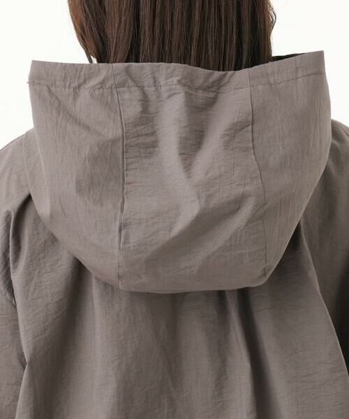 Maison de CINQ / メゾン ドゥ サンク その他アウター | 【小さいサイズ】フーデットライトブルゾン/洗える | 詳細8