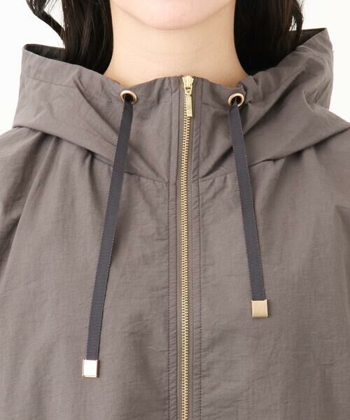 Maison de CINQ / メゾン ドゥ サンク その他アウター | 【小さいサイズ】フーデットライトブルゾン/洗える | 詳細9