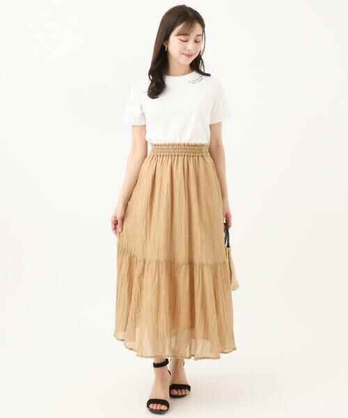 Maison de CINQ / メゾン ドゥ サンク カットソー | 【小さいサイズ】刺繍ロゴTシャツ/接触冷感/UVカット/洗える | 詳細22