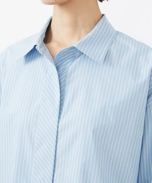 Maison de CINQ / メゾン ドゥ サンク シャツ・ブラウス | [小さいサイズ]ビックシルエットストライプシャツ(セットアップ対応) | 詳細10