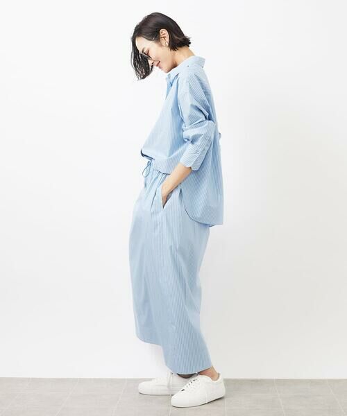 Maison de CINQ / メゾン ドゥ サンク シャツ・ブラウス | [小さいサイズ]ビックシルエットストライプシャツ(セットアップ対応) | 詳細17