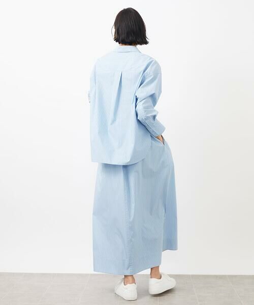 Maison de CINQ / メゾン ドゥ サンク シャツ・ブラウス | [小さいサイズ]ビックシルエットストライプシャツ(セットアップ対応) | 詳細18