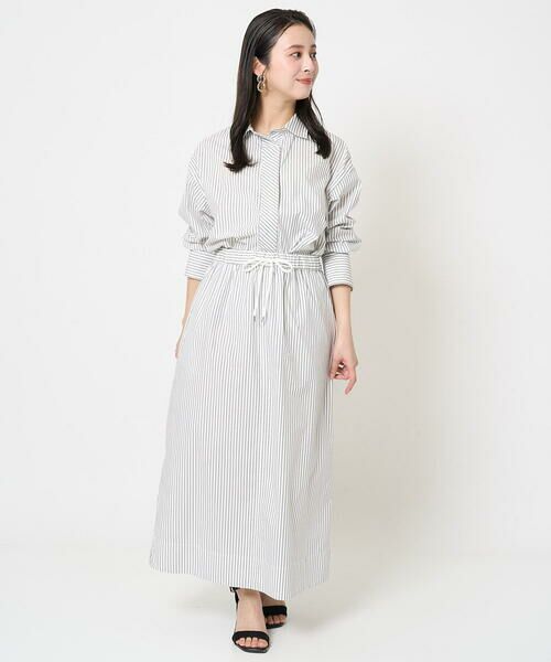 Maison de CINQ / メゾン ドゥ サンク シャツ・ブラウス | [小さいサイズ]ビックシルエットストライプシャツ(セットアップ対応) | 詳細24