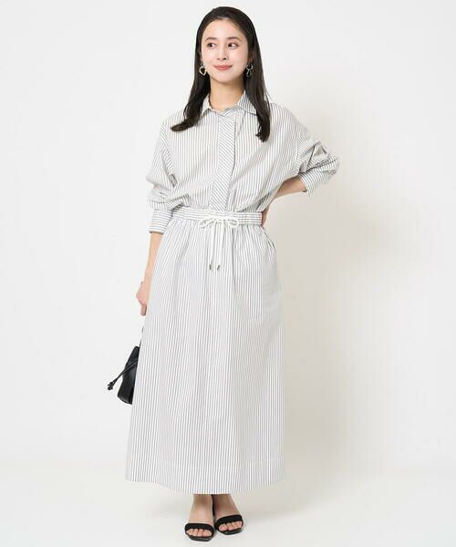 Maison de CINQ / メゾン ドゥ サンク シャツ・ブラウス | [小さいサイズ]ビックシルエットストライプシャツ(セットアップ対応) | 詳細25