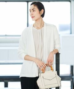 Maison de CINQ / メゾン ドゥ サンク カーディガン・ボレロ | [小さいサイズ]ドレープカーディガン(接触冷感/UVカット)