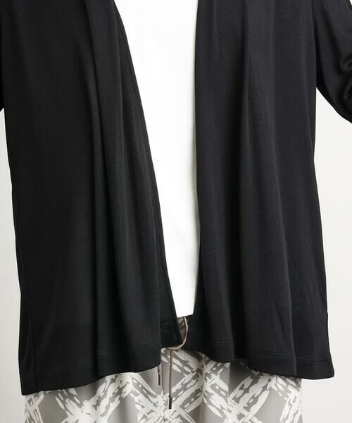 Maison de CINQ / メゾン ドゥ サンク カーディガン・ボレロ | [小さいサイズ]ドレープカーディガン(接触冷感/UVカット) | 詳細12