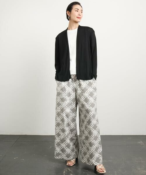 Maison de CINQ / メゾン ドゥ サンク カーディガン・ボレロ | [小さいサイズ]ドレープカーディガン(接触冷感/UVカット) | 詳細14