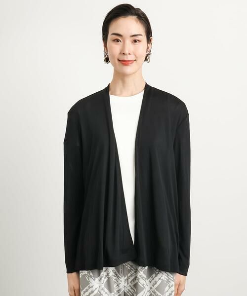 Maison de CINQ / メゾン ドゥ サンク カーディガン・ボレロ | [小さいサイズ]ドレープカーディガン(接触冷感/UVカット) | 詳細5
