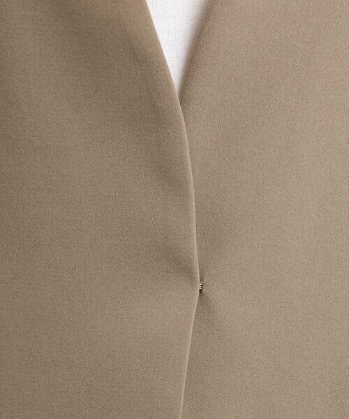 Maison de CINQ / メゾン ドゥ サンク ノーカラージャケット | [小さいサイズ]ノーカラージャケット(接触冷感/セットアップ対応) | 詳細11