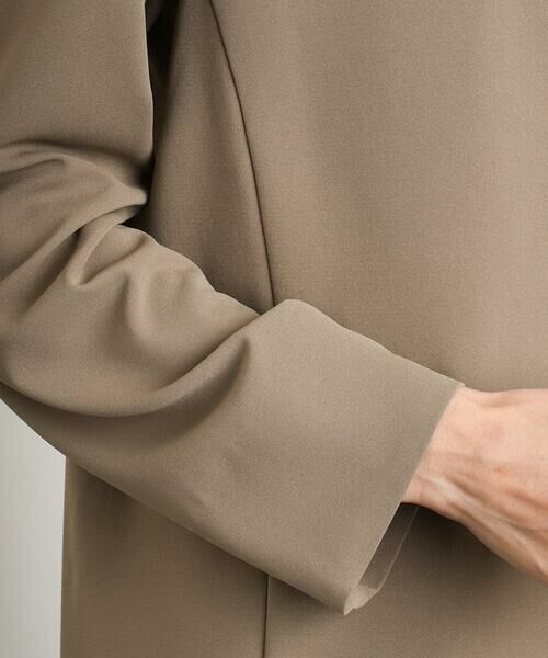 Maison de CINQ / メゾン ドゥ サンク ノーカラージャケット | [小さいサイズ]ノーカラージャケット(接触冷感/セットアップ対応) | 詳細8