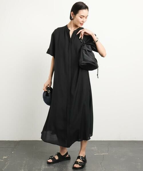 Maison de CINQ / メゾン ドゥ サンク ロング・マキシ丈ワンピース | [小さいサイズ]3WAYロングシャツワンピース | 詳細13