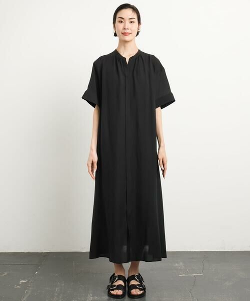 Maison de CINQ / メゾン ドゥ サンク ロング・マキシ丈ワンピース | [小さいサイズ]3WAYロングシャツワンピース | 詳細3