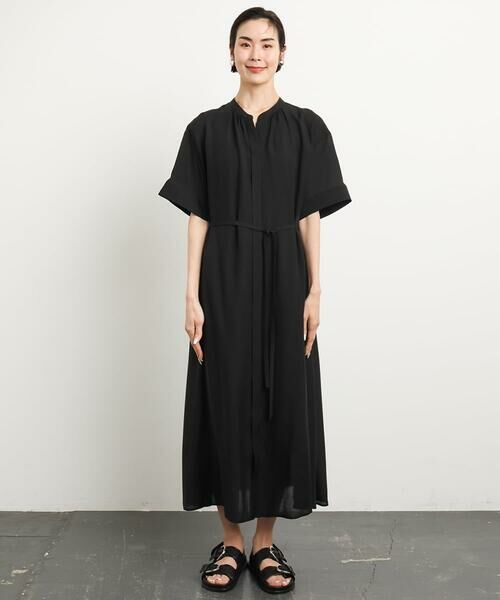 Maison de CINQ / メゾン ドゥ サンク ロング・マキシ丈ワンピース | [小さいサイズ]3WAYロングシャツワンピース | 詳細4