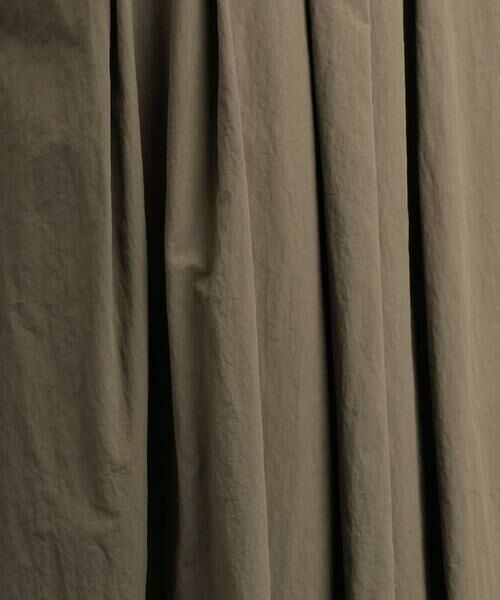 Maison de CINQ / メゾン ドゥ サンク ロング・マキシ丈スカート | [小さいサイズ]スピンドルギャザースカート 無地(ドライタッチ/セットアップ対応) | 詳細13