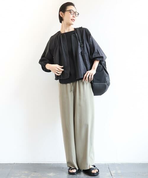 Maison de CINQ / メゾン ドゥ サンク その他アウター | [小さいサイズ]シアーノーカラーブルゾン | 詳細17