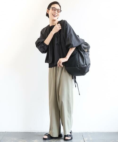 Maison de CINQ / メゾン ドゥ サンク その他アウター | [小さいサイズ]シアーノーカラーブルゾン | 詳細18